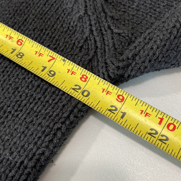 Vintage Orivis ramie cardigan sweater Medium floral animals patch embroidered - Picture 11 of 16